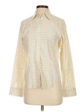 Lauren Ralph Lauren Button Up Shirt Women S Plaid L/S Preppy Luxury